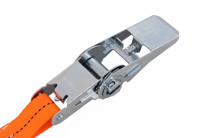 Juego de cuatro correas HERMON de una sola pieza de 5 m/25 mm/1 t con tensor.