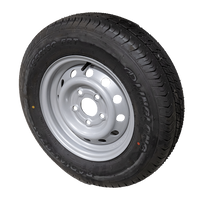 OUTLET Rueda reforzada para remolque LINGLONG NEUMÁTICO 165/80 R13C 96/94N LLANTA UNITRAILER 4.5Jx13"H2 5x112 ET:30