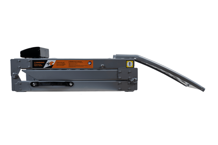 Rampa plegable UNITRAILER ALR005 de acero para remolques, 200 cm, 250 kg.