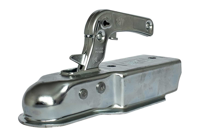 Enganche de bola STEELPRESS ZSK-0750J para remolque de 750kg con barra de tiro cuadrada de 70mm