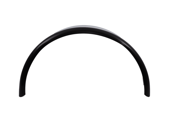 Guardabarros para remolque de 13-15" DOMAR DK7110, paso de rueda de 820/240 mm, metálico con borde de goma.