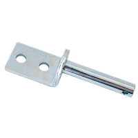 Soporte de bisagra lateral de remolque STEELPRESS UZ-01B para montaje lateral de remolque