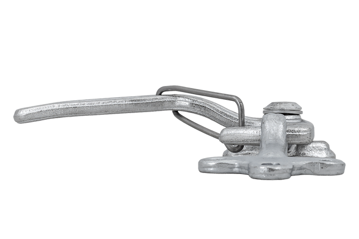 Enganche lateral derecho con cierre lateral completo del remolque WINTERHOFF WV 10-R + WVG 10-A