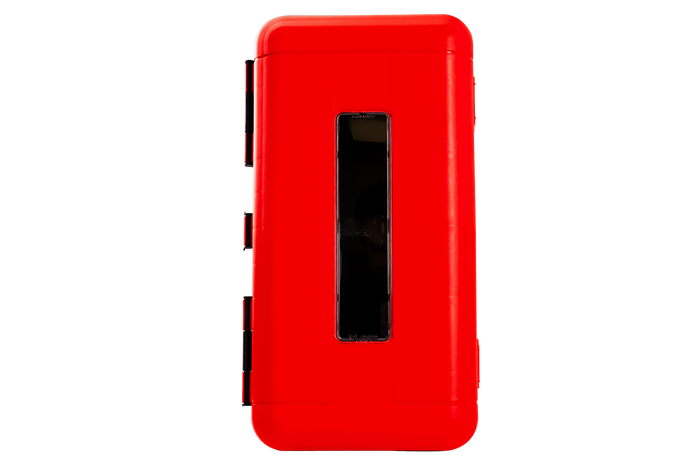 Caja extintor 6kg DAKEN 82170 REGON 620x335x240mm rojo