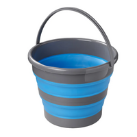 Cubo de viaje plegable ProPlus 370307V01, recipiente de silicona de 15 litros.