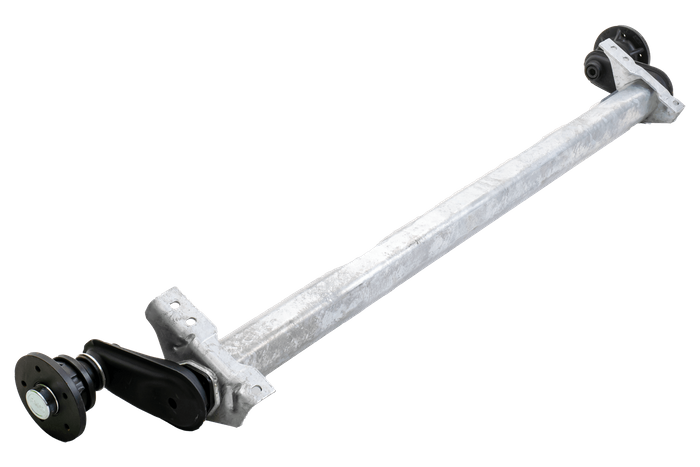 AL-KO PLUS eje sin freno para remolque / grúa 1300kg 1500mm 1950mm 5x112