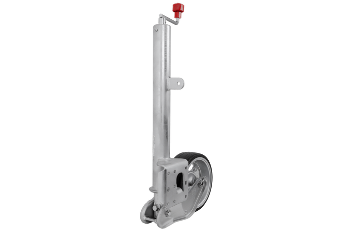 AL-KO 1223638 Rueda jockey automática con manija 500kg 60mm 1010-1350mm