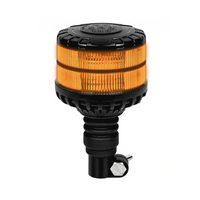Lámpara de advertencia LED flexible KAMAR X-SPIDER 1, luz intermitente naranja