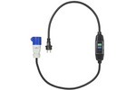 Cable adaptador Schuko/CEE ProPlus 373589V01DE para interruptor diferencial de 150 cm