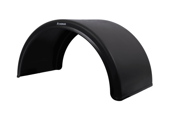 Guardabarros doble para remolque de 15-17,5" DOMAR DK1520, paso de rueda de 860/450 mm