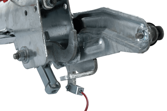 Dispositivo de inercia KNOTT KF17C con enganche K20B para remolque de 1700kg con lanza en V