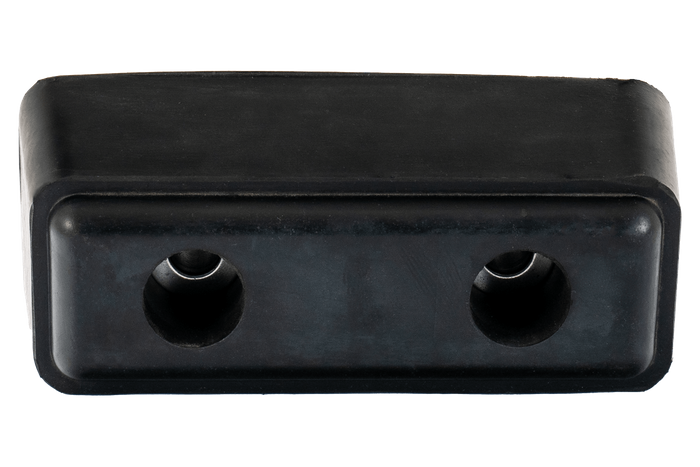 Parachoques de goma / parachoques rectangular 19,5x8x8 cm