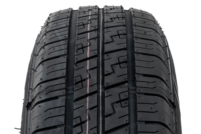 Rueda de remolque reforzada KENDA TIRE 185/80 R14C 104/102N LLANTA DE ALUMINIO STARCO negro 5.5Jx14"H2 5x112 ET:30