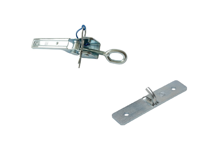 Enganche lateral con cierre WINTERHOFF BV 40-1 + BVG 40-A cierre excéntrico completo del lateral del remolque