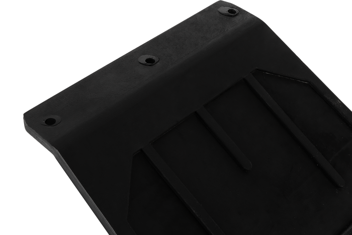 Juego de guardabarros de goma UNITRAILER, cubreguardabarros curvados 185/233 mm