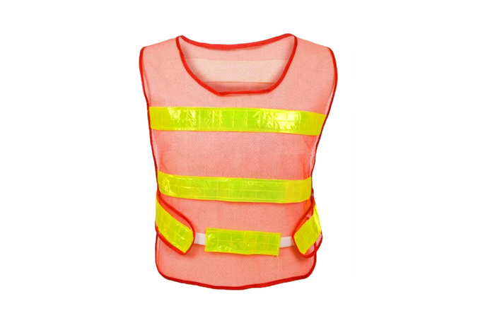Chaleco reflectante naranja HERMON XXL con velcro lateral