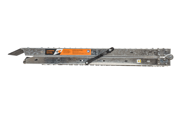 Rampa plegable UNITRAILER ALR004B de acero para remolques de 190 cm y 200 kg.