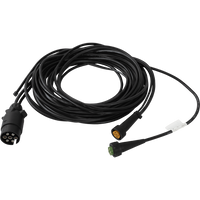 ASPÖCK Instalación eléctrica arnés de remolque 5 m 7 PIN conector bayonetas 2x 5 PIN