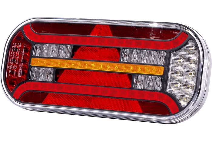 FRISTOM FT-610 Piloto trasero LED, 6 funciones, izquierdo