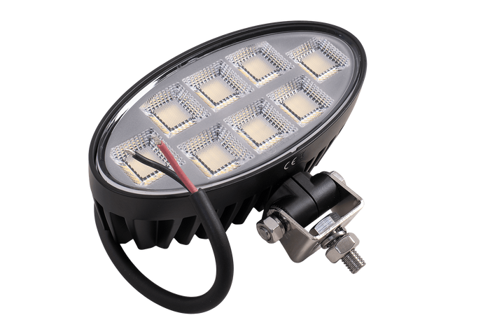 Reflector de lámpara de trabajo LED TT TECHNOLOGY NEGRO TT.13417 160xLED 8900lm ovalado