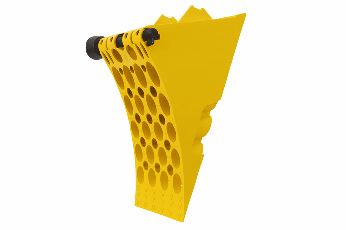 Calzo para rueda LOKHEN h: 225 mm E53 / completo con soporte