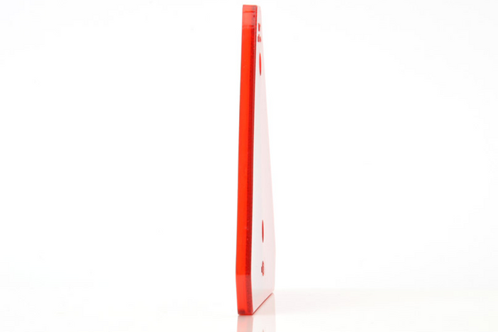 Triangulo reflectante rojo UT125
