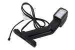 Luz de posición izquierda LED ASPÖCK SUPERPOINT IV con brazo de goma