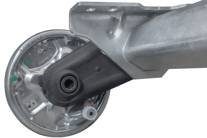 AL-KO COMPACT eje frenado para remolque / grúa 1350kg 1300mm 1750mm 5x112