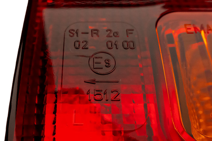 Luz trasera HORPOL LZT 329 de 5 funciones, izquierda