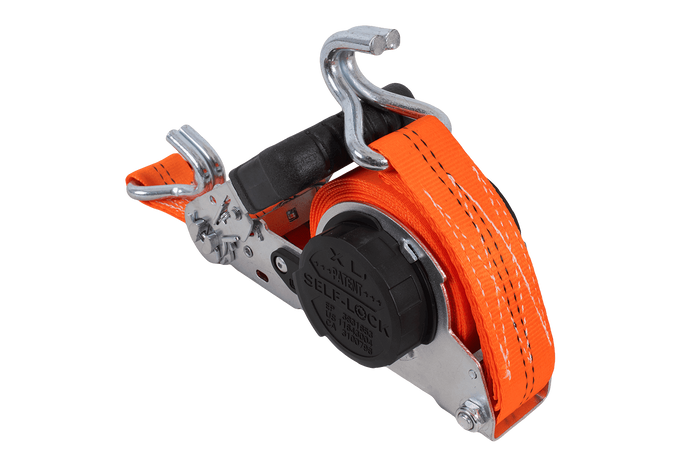 Cinta transportadora retráctil automática FASY de 5 m/35 mm/1 t, color naranja, color naranja.
