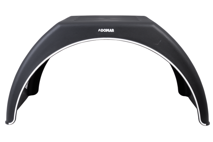 OUTLET Guardabarros doble para remolque 14-16" DOMAR DK3115 paso de rueda plano 915/450mm