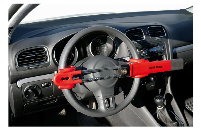 Bloqueo de volante con protección antirrobo Dura Block LAMP
