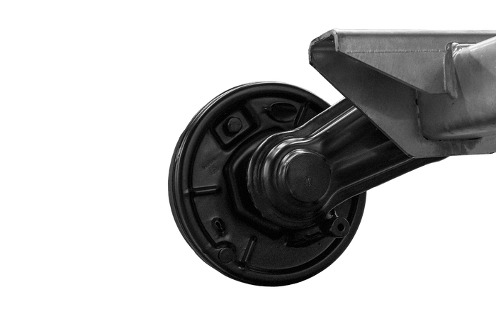 Eje con freno KNOTT VGB13-M para remolque/portavehículos 1350 kg 1300 mm 1770 mm 5 x 112