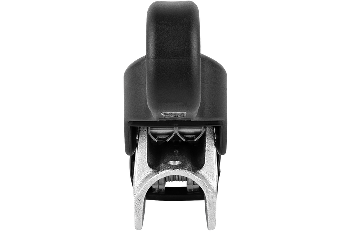 Enganche de bola WINTERHOFF WS3000 con estabilizador para remolque de 3000kg con lanza tubular de 35-50mm, hierro fundido