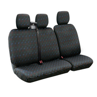 Juego de fundas para asientos de coche LAMPA Dido-2, gris, para autobuses y furgonetas