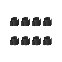 Juego de ocho clips de sujeción de cables ProPlus 366486, de 22 a 32 mm de diámetro.
