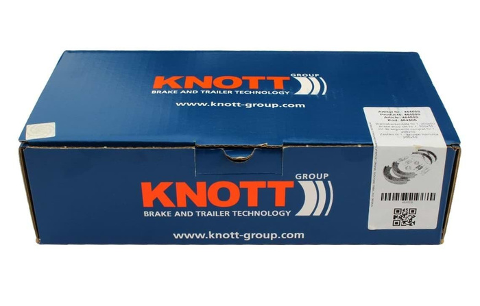 Zapatas de freno KNOTT 200x50