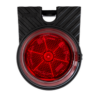 Lámpara de señalización universal LED roja FRISTOM FT-059 con soporte angular