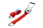 Cinta transportadora UNITRAILER roja de 4 m/50 mm/5 t con tensor