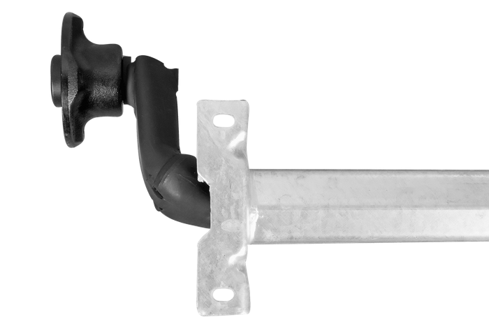 AL-KO OPTIMA eje sin freno para remolque 750kg 1260mm 1573mm 4x100