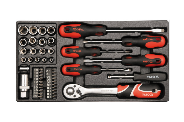 Caja de herramientas 80 piezas YATO YT-38951