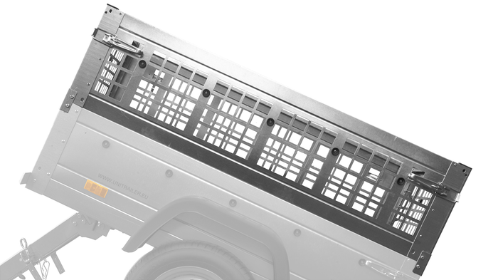 Laterales de malla para remolque UNITRAILER GARDEN TRAILER 150 KIPP