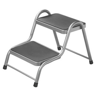 Escalón de dos peldaños ProPlus 360829V01 para remolque de caravana de 150 kg