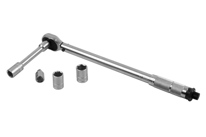 Llave dinamométrica LAMPA 1/2" 28-210 Nm llave para ruedas de coche