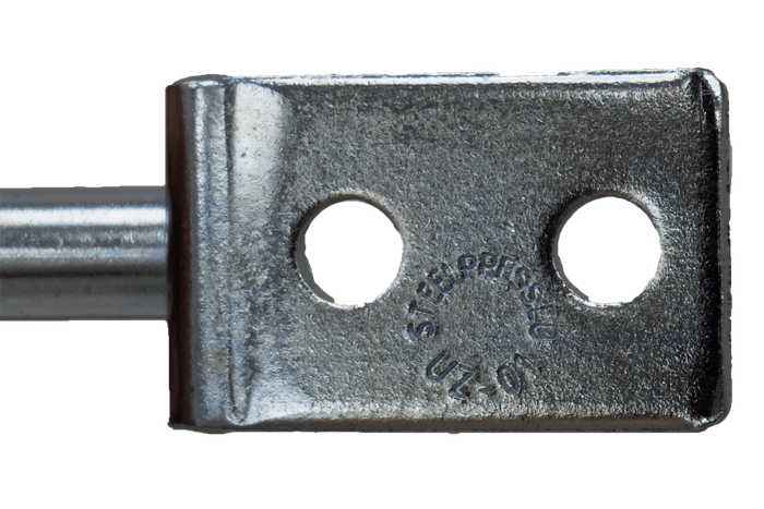 Soporte de bisagra lateral de remolque STEELPRESS UZ-01B para montaje lateral de remolque