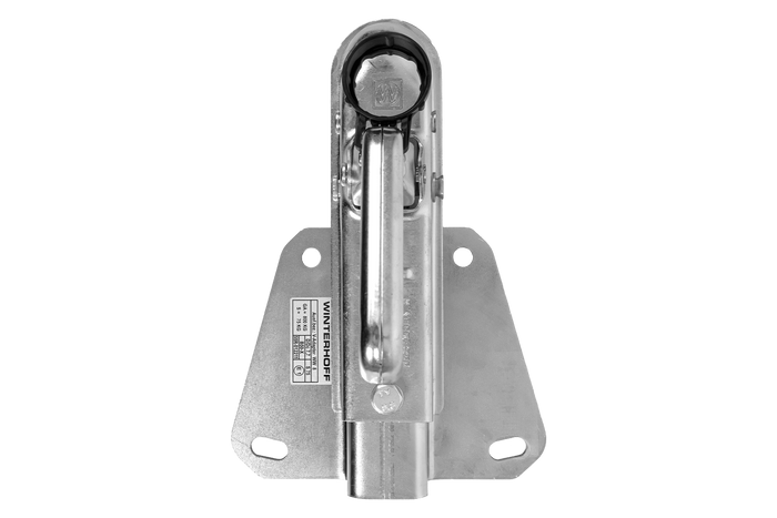 Adaptador de enganche de bola WINTERHOFF WW 8-G+V para remolque de 800 kg con barra de tiro tipo V.