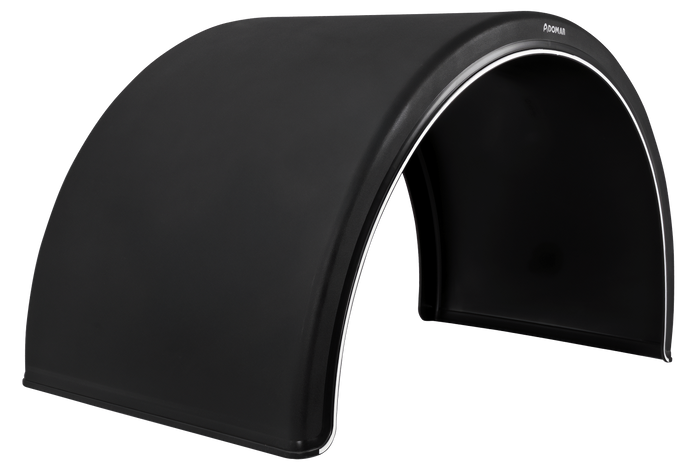 Guardabarros doble para remolque 20-24,5" DOMAR DK1685 paso de rueda 1340/670mm