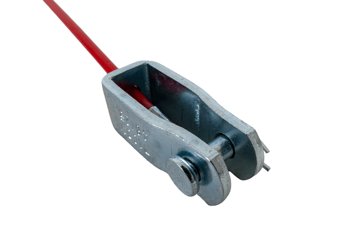 Cuerda de seguridad de emergencia KNOTT con mosquetón de 1200 mm