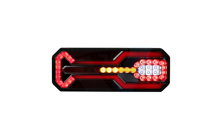 Luz trasera LED TT Technology TT.12514, 5 funciones, universal