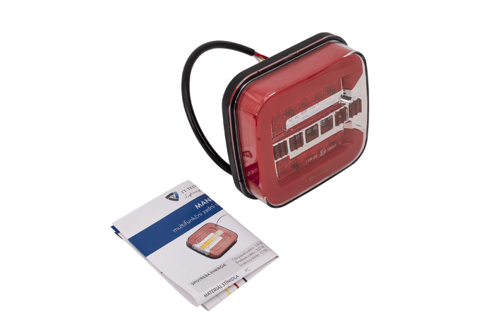 TT TECHNOLOGY TT.12523L Piloto trasero LED, 4 funciones, izquierdo